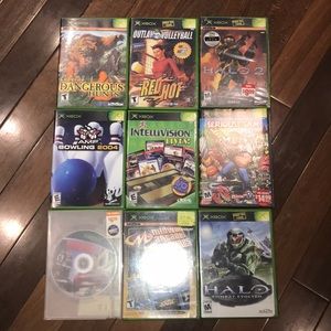 Lot of 9 XBox Games